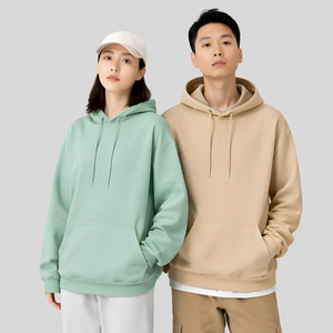 เสื้อฮู้ดดี้ผ้าฝ้าย 100% แบบ unisex สั่งทำโลโก้ OEM หนัก 350 GSM บุขนด้านใน เหมาะสำหรับฤดูหนาว เนื้อผ้านุ่ม ระบายอากาศได้ดี สวมใส่สบาย - Product Image 1