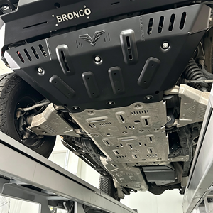 <span class=keywords><strong>Plaque</strong></span> de protection de châssis en alliage Al-Mg argenté de 8 mm de qualité supérieure pour Ford Bronco 2021-2024, kit de modification 4x4, protection de la carrosserie - Product Image 2