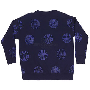 Sudadera estampada básica de Color sólido hecha en fábrica para hombre, ropa informal superventas, Sudadera estampada personalizada para hombre - Product Image 2