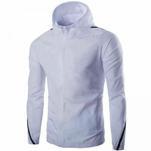 Chaqueta Deportiva Impermeable y Transpirable para Hombre, con Capucha, Cortavientos, para Gimnasio, Entrenamiento, Running - Product Image 4