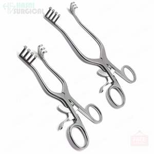 Instrumentos de alta calidad Premium Weitlaner Retractor 4,5 "Prong Quirúrgico Veterinario Auto Retención HERRAMIENTA DE MANO - Product Image 5