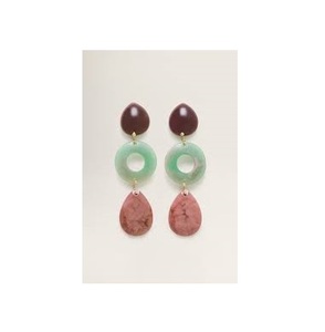 Nuevo pendiente de resina epoxi de moda para fiestas y uso de compromiso joyería de moda hecha a mano pendiente de resina para mujer recién llegados - Product Image 1