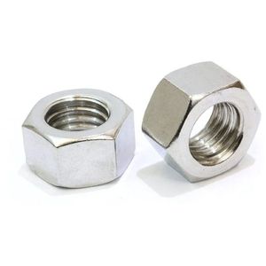 Premium Stainless Steel Nuts Polished Metallic Threaded <b>Fasteners</b> Durable Industrial Furniture Electrical Fittings Standard Size - Product Image 2
