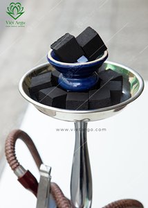 Cube de charbon de bois Shisha en coquille de noix de coco de haute qualité longue durée à chaleur élevée conceptions personnalisées vente en gros directe du bambou du Vietnam - Product Image 4