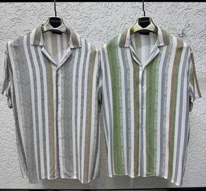 Chemise à manches courtes pour homme à motifs modernes – Coupe décontractée, tissu léger, design estival élégant pour un usage décontracté, tenue de vacances - Product Image 5