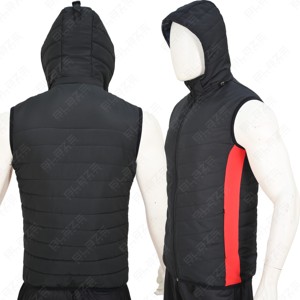 Chaleco Formal de Primavera para Hombre, Talla Grande, Cuello Alto, Acolchado, Impermeable, con 5 Bolsillos, Transpirable - Product Image 4