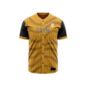 Service OEM, conception de haute qualité, uniformes de baseball respirants, légers, écologiques, à séchage rapide, grandes tailles, prix de gros - Product Image 4