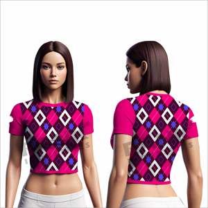 เสื้อครอปไซส์ใหญ่พิเศษของผู้หญิงเสื้อครอปเอวลอยลำลองสำหรับผู้หญิงน้ำหนักเบา - Product Image 2