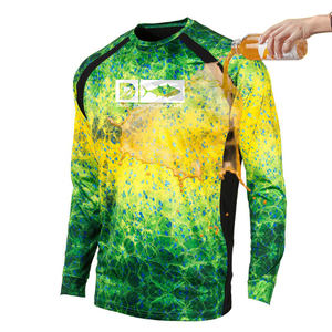 Camisas de Pesca de Manga Larga con Protección UV UPF 50+ Personalizadas, Camiseta Impermeable para Hombre, Sudadera con Capucha para Pesca - Product Image 5