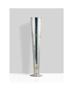 Ajoutez un charme sophistiqué avec des vases floraux en nickel argenté martelé pour une décoration de table élégante pour la maison et le mariage - Product Image 5