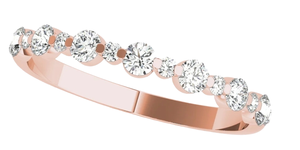 เครื่องประดับสุดหรูสำหรับผู้หญิงผู้หญิงและเด็กผู้หญิงเพชรที่ปลูกในห้องปฏิบัติการสีทอง10K 14K พร้อมใบรับรอง IGI - Product Image 3