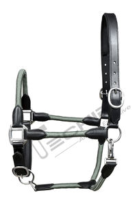 Cabestro de entrenamiento de caballos de cuero trenzado hecho a mano de calidad de exportación, tamaño y color personalizables, cómodo y duradero de proveedor indio - Product Image 2