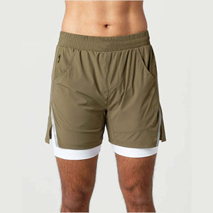 Vêtements décontractés pour hommes, short de sport tendance, anti-rides, vente chaude, qualité supérieure, prix bas, short de sport pour hommes avec logo/couleurs personnalisés - Product Image 1