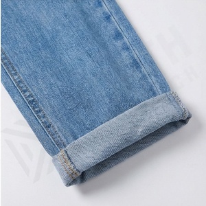 New Design Casual Fashion Denim Ripped Pants <b>Stretch</b> Ladies Skinny Pencil <b>Jeans</b> <b>Women</b> Mid Waist Distressed Solid Embroidery Wear - Product Image 6