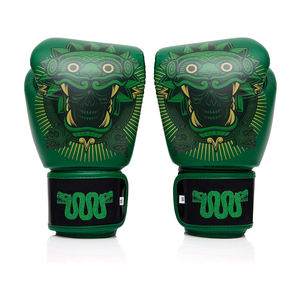 Gants de boxe d'entraînement de protection du pouce en cuir PU de haute qualité fabriqués au Pakistan - Product Image 3