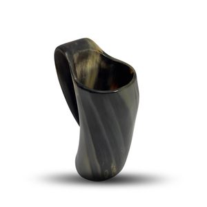 Cuerno para Beber Cerveza y Vino Vikingo Premium, Taza de Cuerno de Buey Pulido, a Prueba de Fugas, Ecológico, para Bodas y Fiestas, a Precio Económico - Product Image 2