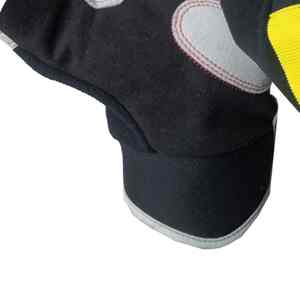 Guantes de mecánico de seguridad anticorte de alta calidad al mejor precio de fábrica hechos de cuero para trabajos de construcción y minería - Product Image 2