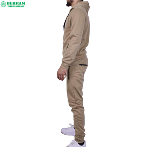 Conjunto Deportivo de Gimnasio Behram International al por Mayor para Hombre, 100% Algodón, Trajes Deportivos con Logotipo Personalizado, Corte Regular, Ropa de Otoño - Product Image 2