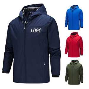 Chaquetas Impermeables y Cortavientos de Soft Shell para Hombre, Diseño Personalizado con Cuello Alto y Logotipo Frontal, Precio Económico, Venta al Por Mayor - Product Image 2