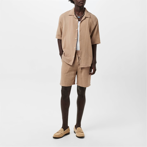 Shorts d'entraînement respirants pour hommes pour un style de vie actif Shorts en coton d'été avec une sensation confortable Shorts d'aventure en plein air - Product Image 6