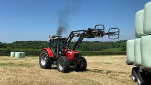 Tractor agrícola sobre orugas de alto/rendimiento de 75HP-120HP con accesorio de cargador frontal 4WD y componente esencial del núcleo del motor a la venta - Product Image 6