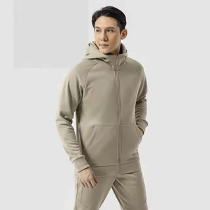 เสื้อฮู้ดผู้ชายแบบขายส่งสั่งทำพิเศษ ผ้าฟลีซ โพลีเอสเตอร์/คอตตอน สตรีทแวร์ลำลอง ระบายอากาศได้ดี เป็นมิตรกับสิ่งแวดล้อม สำหรับฤดูหนาว รับผลิตแบบ OEM ดิจิทัล - Product Image 2