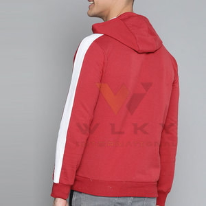 เสื้อฮู้ดสวมหัวสำหรับผู้ชายสีพื้นเสื้อฮู้ดแบบสวมหัวขนาดใหญ่ - Product Image 2