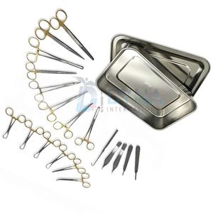 Nuevo juego de instrumentos de Cirugía de tejidos blandos ortopédicos veterinarios, instrumentos veterinarios de acero inoxidable - Product Image 3