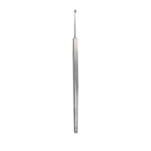 Curettes dermiques à une extrémité Curette auriculaire droite et tranchante Instruments ORL manuels et réutilisables en acier inoxydable de taille personnalisée pour - Product Image 6