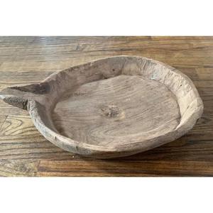 Rustic Elegance Hand-carved <b>Dough</b> <b>Bowl</b> Made by Artisans From India Rustic Crafted Wooden <b>Dough</b> <b>Bowl</b> for Serving in Hotel Home - Product Image 4