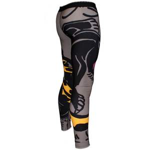 Fait sur mesure OEM Compression Wrestling Grappling Mma Jiu Jitsu Bjj Spats Entièrement Sublimation Spats - Product Image 4