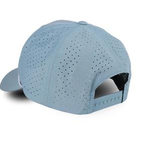 Logo personnalisé en gros 5 panneaux papa casquette de baseball noir daim bouffée imprimé sergé brodé à la main corde bord incurvé style sportif - Product Image 3