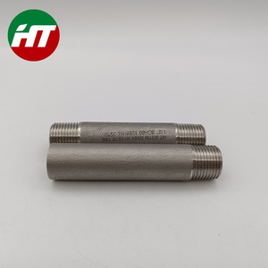 Fournisseur A350 Lf2 Asme B16.11 A105 Mamelon en acier forgé 4 Capuchon de tuyau en métal Npt Coudes à 90 degrés - Product Image 2