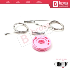 Kit de réparation de lève-vitre électrique BWR5299, porte arrière gauche ou droite pour Série 7 E38 1994-2001 51358125203 - Product Image 3