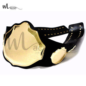 Ceinture en cuir et plaque métallique réglable, de qualité supérieure, style nouveau, fabrication artisanale, fournisseur de premier plan, vente en gros - Product Image 2