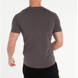 เสื้อยิมฟิต แขนสั้น ผู้ชาย ใส่ได้ทุกวัน แห้งเร็ว ผ้าฝ้าย 100% รับสั่งจำนวนมาก พร้อมส่ง ขายดีมาก - Product Image 2