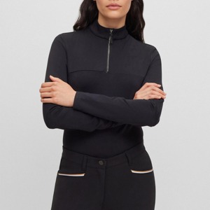 Stylish Equestrian <b>Women</b> Horse Riding Show <b>Shirt</b> Wholesale Comfortable Fit Breathable Durable Fabric <b>Long</b> <b>Sleeve</b> Tops - Product Image 2