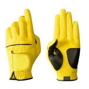 Fabricante Nuevo diseño Alta calidad Logotipo personalizado Cabretta Guantes de golf de cuero Transpirable Proveedor directo de fábrica Guantes deportivos - Product Image 6