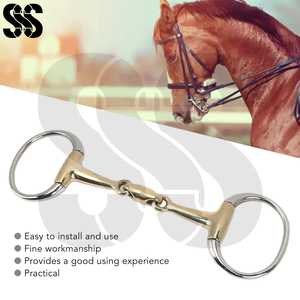 Bocados de Acero Inoxidable para Montar a Caballo - Suaves y Cómodos para Todas las Razas de Caballos, Duraderos para Entrenamiento y Competición - Product Image 3
