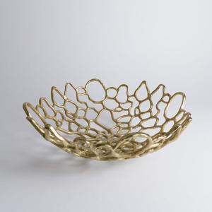 Plat et bol de service Vaisselle Bols de service Design Finition faite à la main Alimentaire Design rugueux Décoration intérieure Matériau solide - Product Image 1