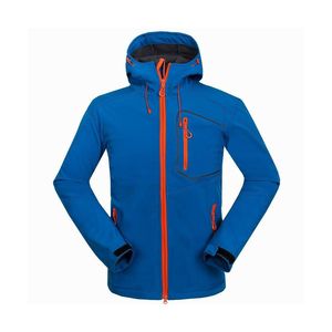 เสื้อแจ็คเก็ตซอฟต์เชลล์น้ำหนักเบา คุณภาพสูง สำหรับฤดูหนาว ผลิตจากโพลีเอสเตอร์ 100% ลายสก็อต ตกแต่งด้วยการเย็บแบบคอนทราสต์ ให้ความสบายเป็นพิเศษสำหรับผู้ชาย - Product Image 6