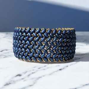 Brazalete de abeja con cuentas hecho a mano-Brazalete para mujeres y niñas - Product Image 2