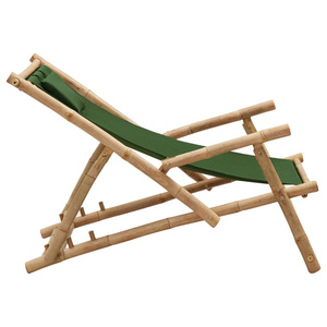 Outdoor Folding Chair Natural Bamboo <b>Frame</b> Wholesale <b>Cheap</b> Bamboo Beach Swimming Pool Camping Folding Chair - Product Image 2