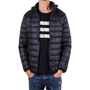 Chaqueta acolchada con cremallera de manga larga para hombre ligera y personalizada, nuevo estilo de invierno para la temporada de primavera, fabricada en la fábrica de Pakistán - Product Image 1