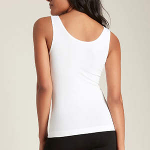 Camiseta sin mangas con logotipo de diseño personalizado para mujer, ropa de entrenamiento, camisetas sin mangas multicolores cómodas, camiseta sin mangas OEM de alta calidad para mujer, Camiseta deportiva para gimnasio y Yoga - Product Image 4