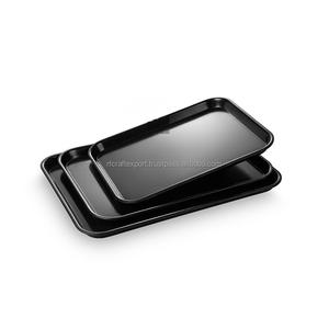 Plateau de service de mariage en plastique de conception classique Produit tendance durable avec cuillères écologiques à grains incluses - Product Image 1