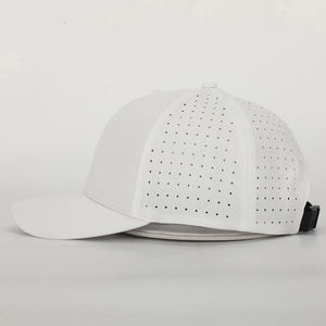 Custom Men's Laser Cut Quick Dry Trucker <b>Hat</b> <b>Waterproof</b> Breathable Sports <b>Golf</b> Baseball Cap Common Plaid Pattern Pearl - Product Image 3