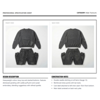 Ensemble Y2K gris en nylon, effet délavé, imprimé, 2-en-1, avec veste à capuche brodée de strass dorés et poche avant, et pantalon cargo.