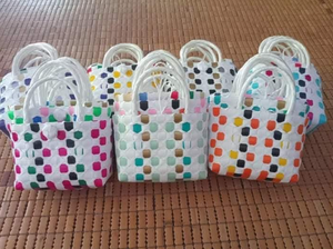 กระเป๋าถือทอทันสมัยที่มีพื้นผิวทำด้วยมือและเน้นความสดใสสำหรับคนรักแฟชั่น - Product Image 3