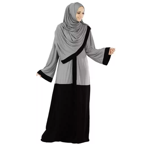 Venta al por mayor personalizado Frente Islámico impreso mujeres Abayas musulmán vestido Dubai diseños Abayas para mujeres transpirable - Product Image 6